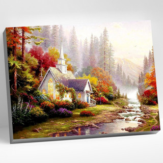 Картина по номерам Molly 'Дом мечты' 40х50 см