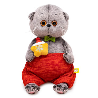 Басик Baby с новогодней игрушкой BB-127, 20 см, артикул BB-127