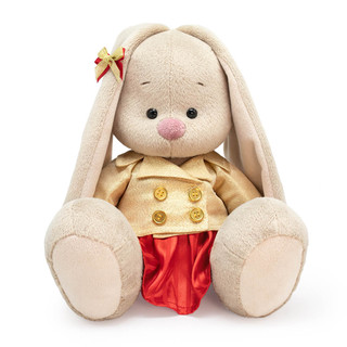 Зайка Ми в золотом жакете, 18 см, артикул SidS-614