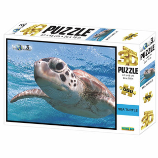 Головоломка пазл 'Морская черепаха' 500 деталей, Prime 3D