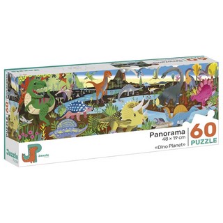 Панорамный пазл 'Планета динозавров', 60 элементов 2