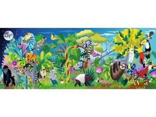 Панорамный пазл 'Тропический лес', 60 элементов