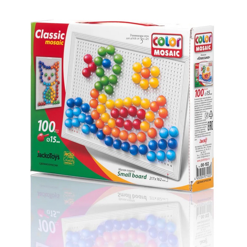 Мозаика развивающая 'Уточка', JackoToys