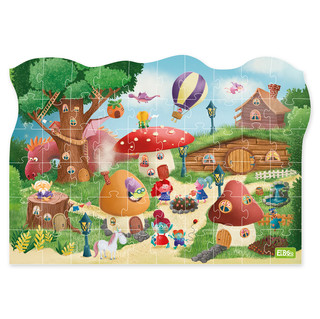 Пазл 'Деревня троллей', 60 элементов, El`BascoKids артикул ET01-065 2