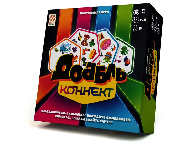 Настольная игра Доббль: Коннект, Стиль Жизни