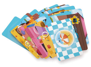 Настольная игра 'Пузырьковые истории. Каникулы' 5