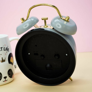 Часы-будильник «Aesthetic», серый 4