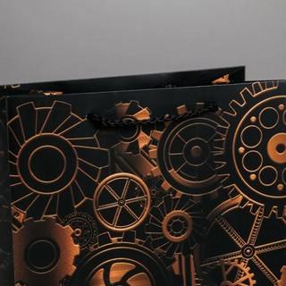 Пакет ламинированный вертикальный 'Steel', 18 x 23 x 10 см 3