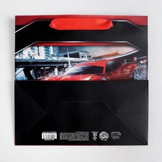 Пакет ламинированный квадратный «Champion», 22 x 22 x 11 см 4