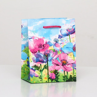 Пакет подарочный 'Цветочный аромат' 11,5 х 14,5 х 6,5 см
