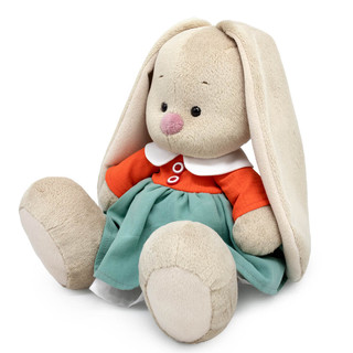 Зайка Ми в двухцветном платье, 18 см, артикул SidS-630 2