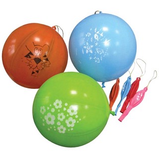 Воздушный шар Панч-бол, с рисунком, ассорти. Цена за 1 шт.