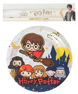 Тарелки бумажные 'Harry Potter' одноразовые, 180 мм х 6 шт 2
