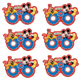 Маски 'Веселый Микки', 6 штук