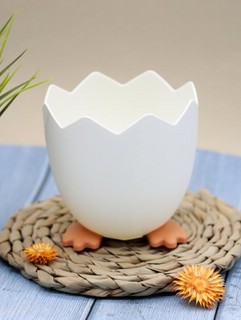 Органайзер настольный 'Подставка под яйцо' iLikeGift.Egg, белая