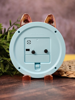 Часы-будильник 'Golden awakening Kitty', голубой 4