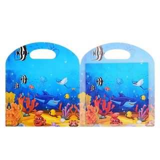 Пазл магнитный 'Акула' 16 деталей 2