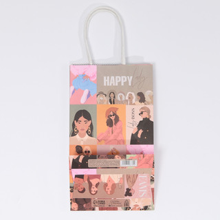 Пакет крафтовый «Стиль», 12 x 21 x 9 см 5