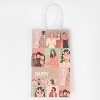 Пакет крафтовый «Стиль», 12 x 21 x 9 см 6