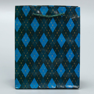 Пакет ламинированный «Клетка», S 12 х 15 х 5,5 см 2