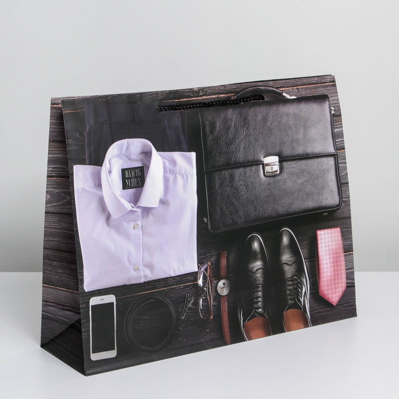 Пакет ламинированный «Стиль», L 38 х 28 х 9 см