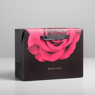 Пакет-коробка «Beautiful», 23 x 18 x 11 см