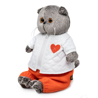 Басик в стеганой куртке и комбинезоне, 25 см, артикул Ks25-247 2