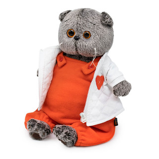 Басик в стеганой куртке и комбинезоне, 25 см, артикул Ks25-247 3