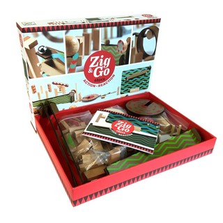 Деревянный конструктор Djeco Zig&Go, 48 деталей 4