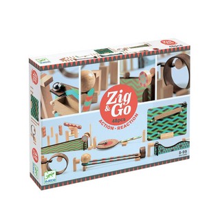 Деревянный конструктор Djeco Zig&Go, 48 деталей 2