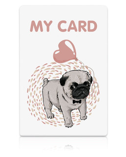 Держатель для карт 'Mops' (6,5 х 9,5 см)