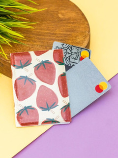 Держатель для карт-книжка 'Strawberry dream' (7 х 10 см)