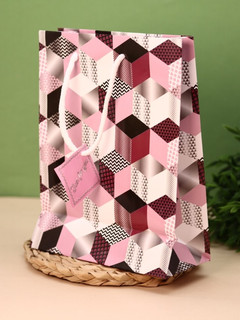 Пакет подарочный «Абстракция», 18х23х10 см, в ассортименте. Цена за 1 шт. 3