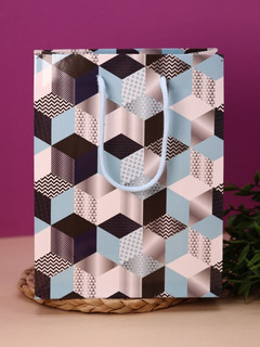 Пакет подарочный «Абстракция», 18х23х10 см, в ассортименте. Цена за 1 шт. 8