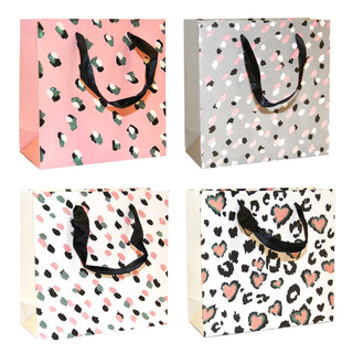 Пакет подарочный люкс «Мазки краски», 14.5х15х10 см, в ассорт...