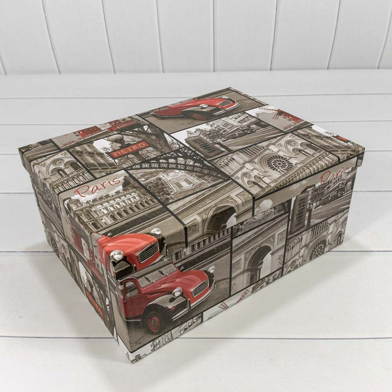 Коробка прямоугольная 'Европа' 32х24.5х14.5 см