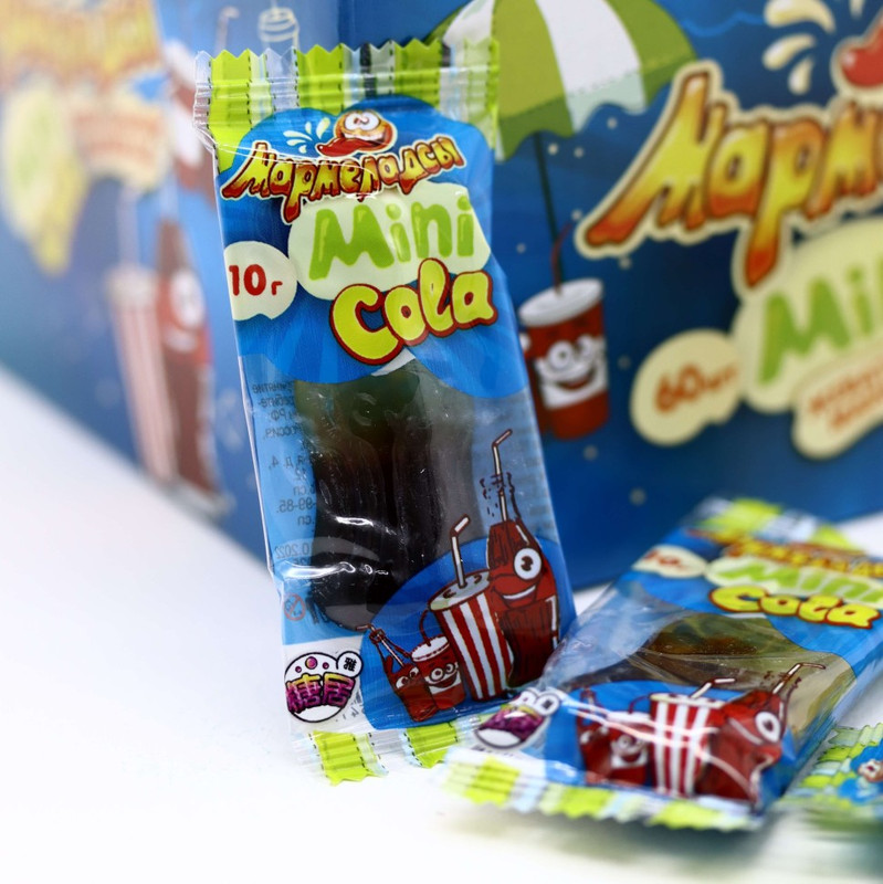 Жевательный мармелад 'Мармеладсы mini COLA'. Цена за 1 шт