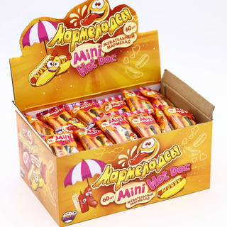 Жевательный мармелад 'Мармеладсы mini HOTDOG'. Цена за 1 шт 3