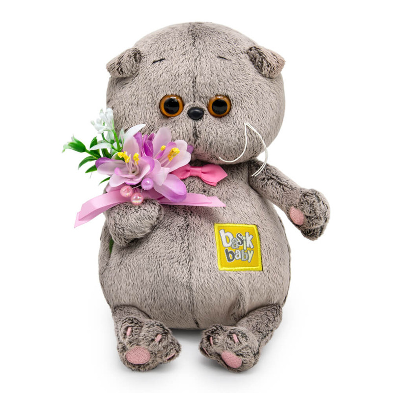 Басик Baby с подснежниками BB-135, 20 см, артикул BB-135