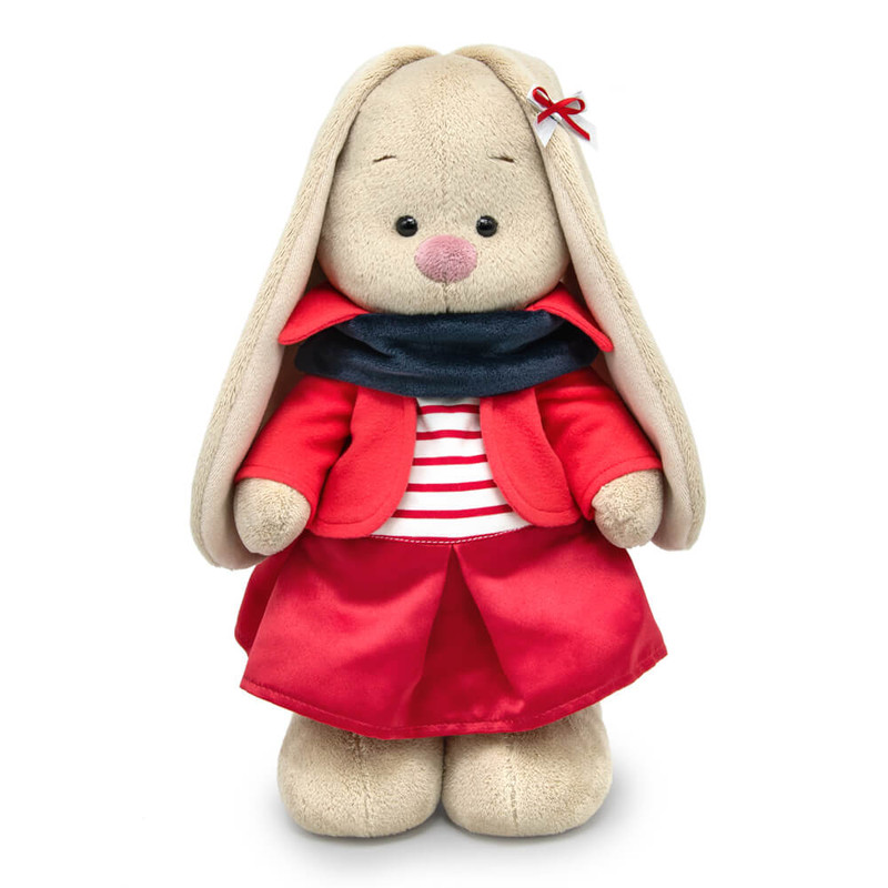 Зайка Ми в комплекте с тельняшкой, 25 см, артикул StS-635