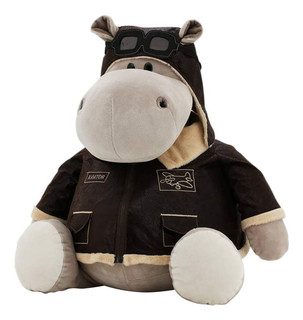 Бегемот Авиатор, 50 см, Orange Toys