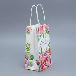 Пакет крафтовый «Самой нежной», 12 x 21 x 9 см 2