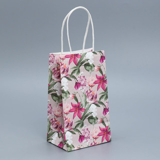 Пакет крафтовый «Тебе с любовью», 12 x 21 x 9 см 3