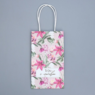 Пакет крафтовый «Тебе с любовью», 12 x 21 x 9 см 5