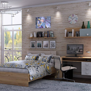 Картина по номерам 'Геншин Аяка' (Genshin) 27 цветов, 40х30 см, Molly 5