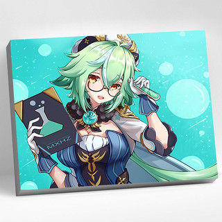 Картина по номерам Геншин Сахароза, 40х30 см, арт.CHR0171 1