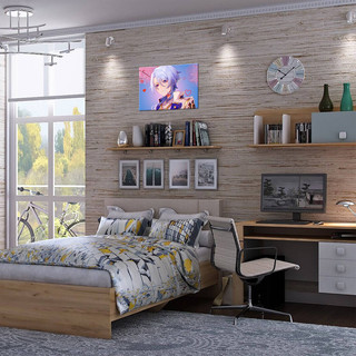 Картина по номерам 'Геншин Аято' (Genshin) 21 цвет, 40х30 см, Molly 5