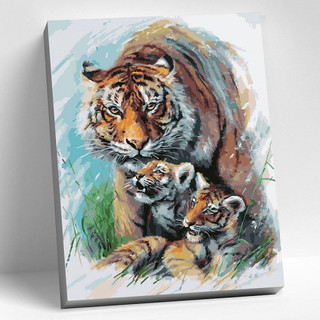 Картина по номерам «Надежная защита» 40х50 см, Molly 1