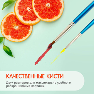 Картина по номерам Анджелина Джоли, 40х50 см, Molly HR0349 3