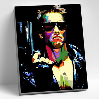 Картина по номерам Арнольд Шварценеггер, 40х50 см, Molly HR0350